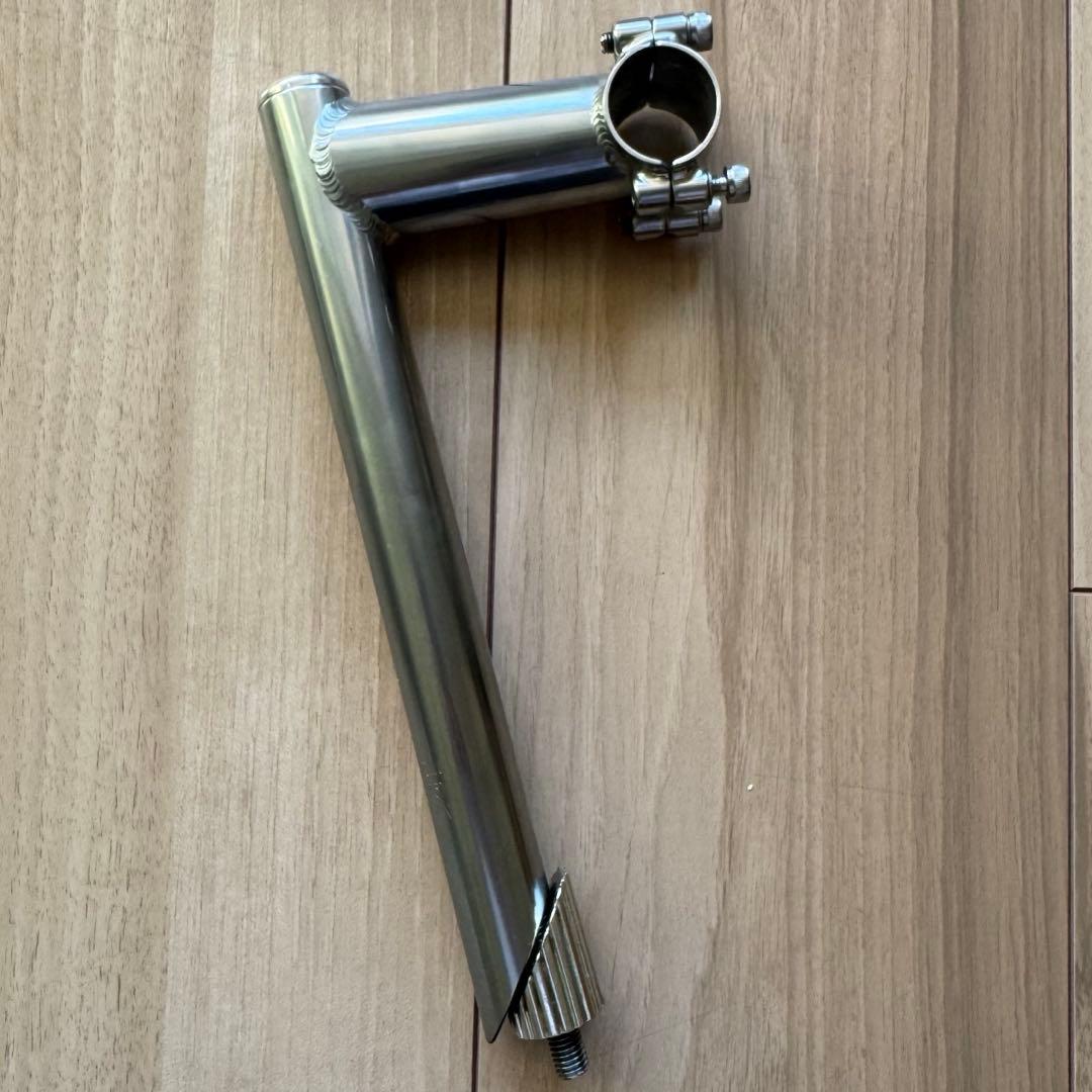 パーツ Nitto fw33 stem 80mm blue lug Rivendell