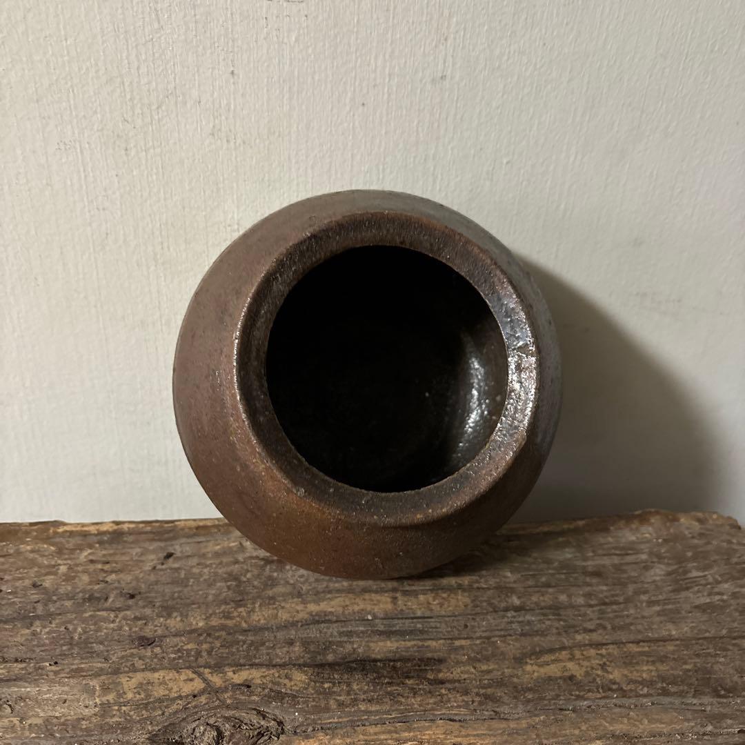 李朝　壺　オンギ 韓国アンティーク　その23検：骨董アンティーク.花器.白洲正子