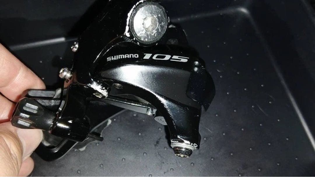 105 5800 STIレバーとFD RD スプロケ クランク　コンポセット