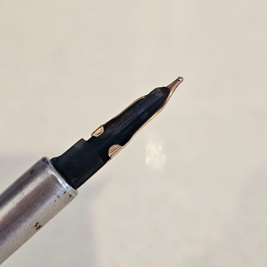 PILOT キャップレス ノック式 ヴィンテージ万年筆14K