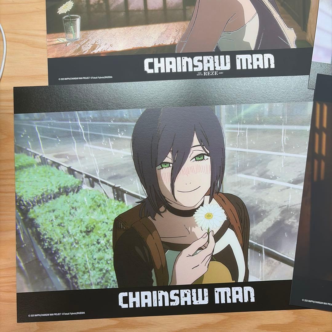 チェンソーマン　台湾限定　マキマ　夜光/香り レゼ　夜光/香り　A3ポスター