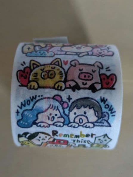 K86　MEATBALL　ミートボール　マスキングテープ　マステ　海外マステ