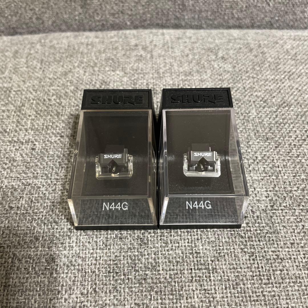 新品未使用 SHURE N44G レコードカートリッジ 2個セット