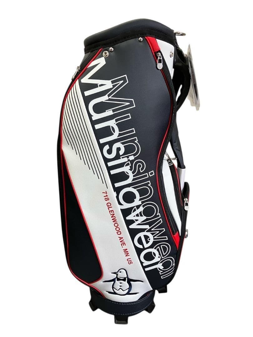 Munsingwearキャディバック2025年モデルMG5FCB03M ネイビー