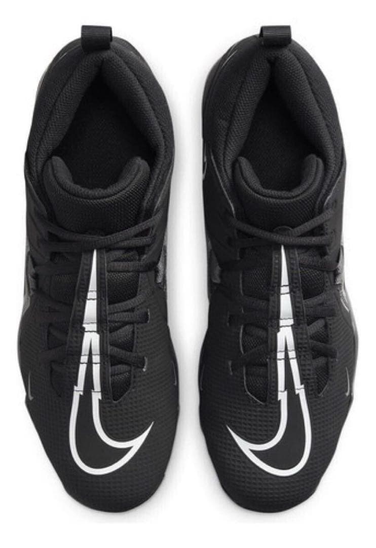 ナイキ 26 アルファメナス シャーク アメフト スパイク シューズ 靴 黒 .