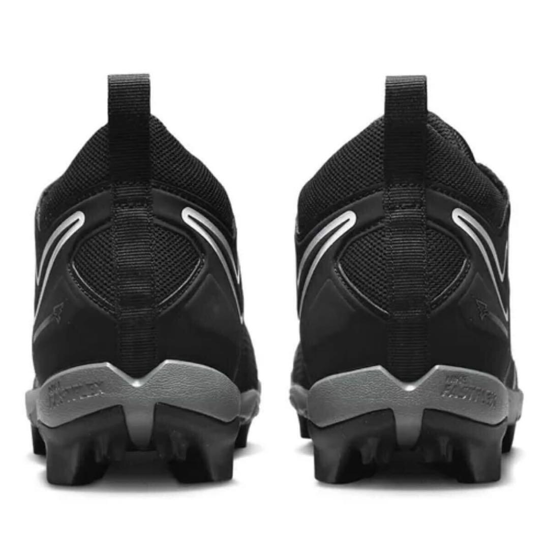 ナイキ 26 アルファメナス シャーク アメフト スパイク シューズ 靴 黒 .