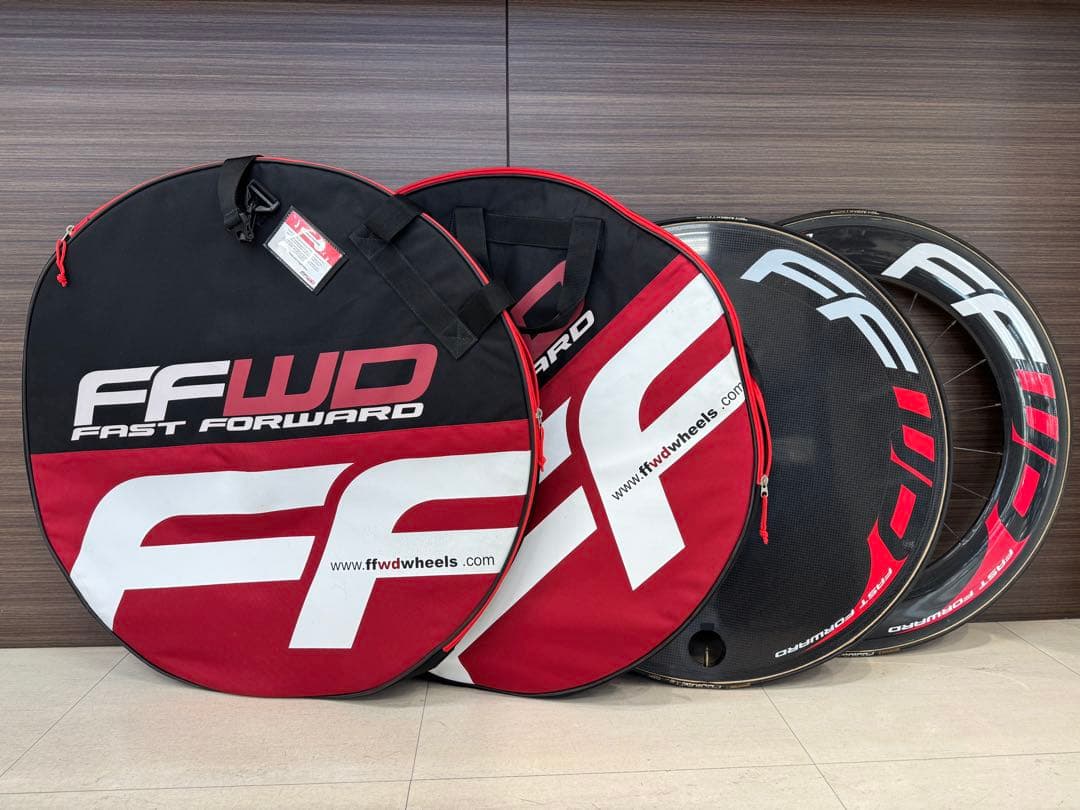 ファストフォワードF9R カーボン チューブラー ディスクホイール シマノ10S