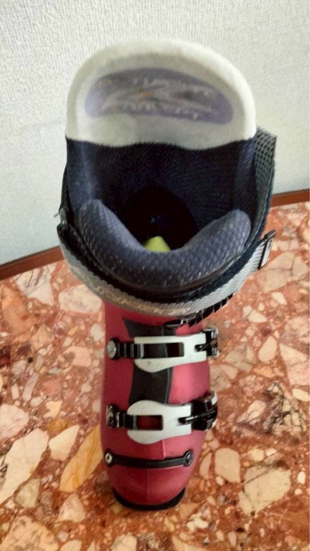 LANGE スキー ブーツ 赤