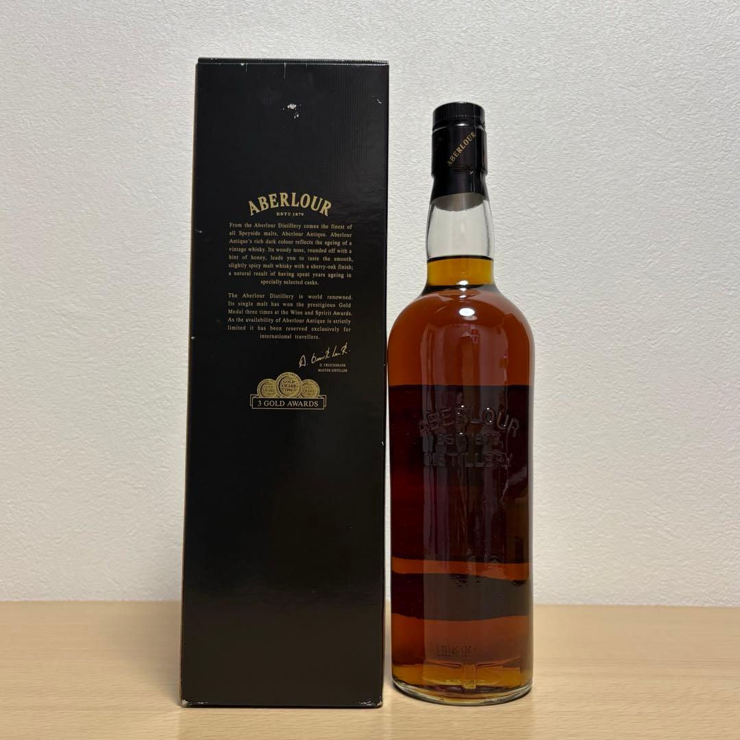 アベワラー ABERLOUR シングルスペイサイドモルト 700ml 箱付