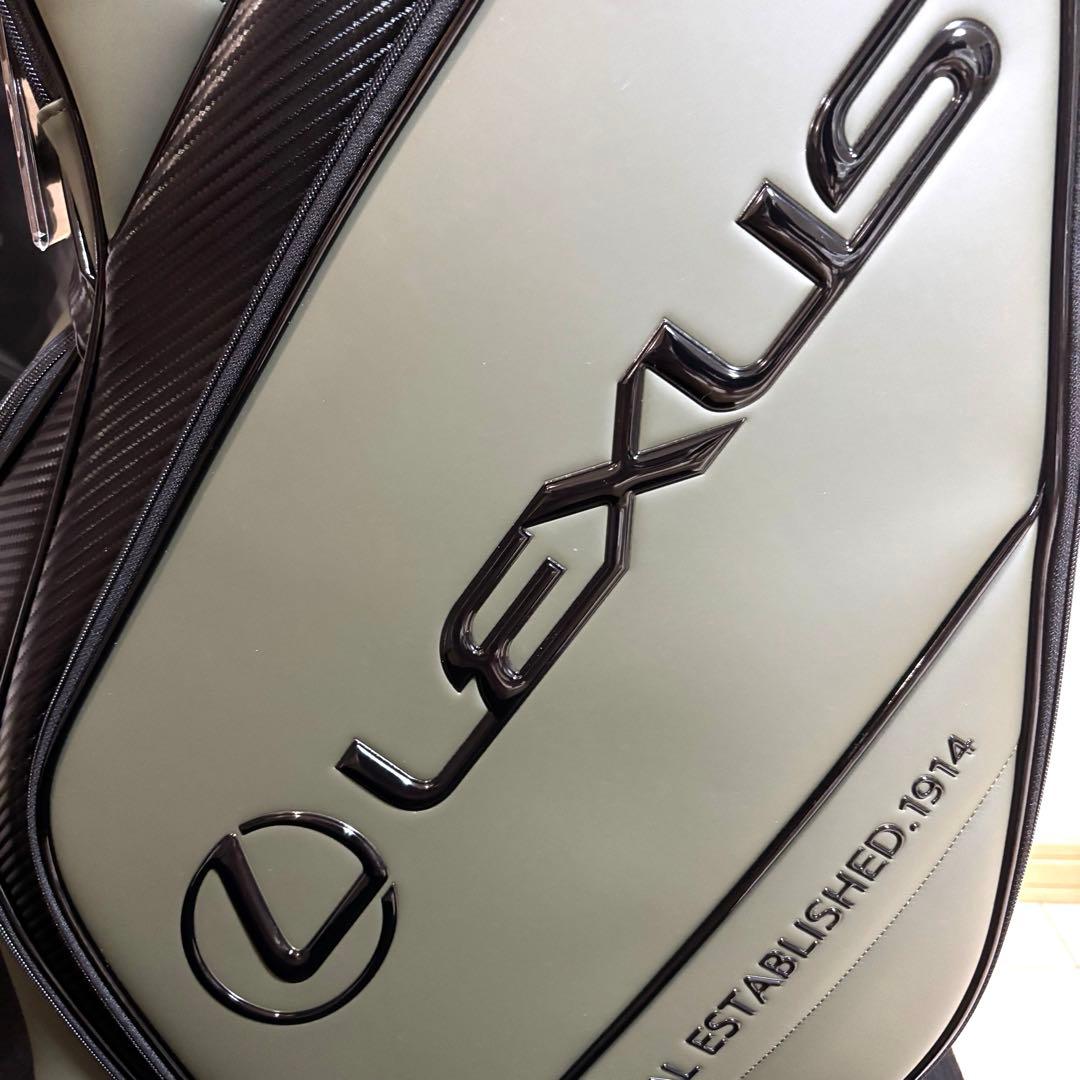 Lexus × Admiralゴルフバッグ オリーブグリーン　新品