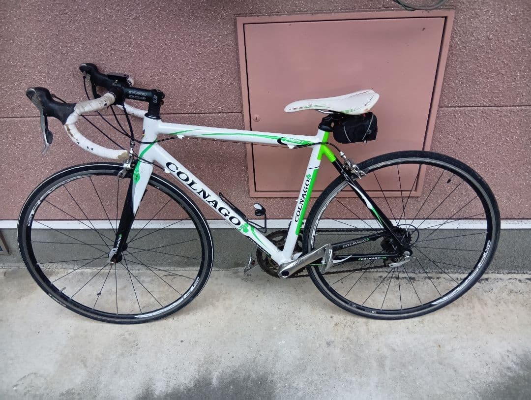COLNAGO カーボンロードバイク ホワイト/グリーン