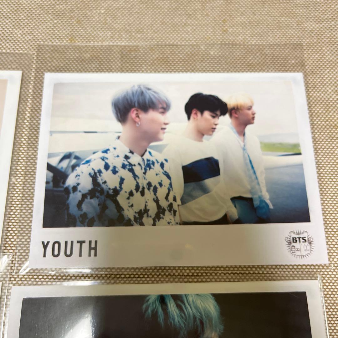 BTS YOUTH 会場限定　予約特典　生写真　ユンギ　ユニット　フォト