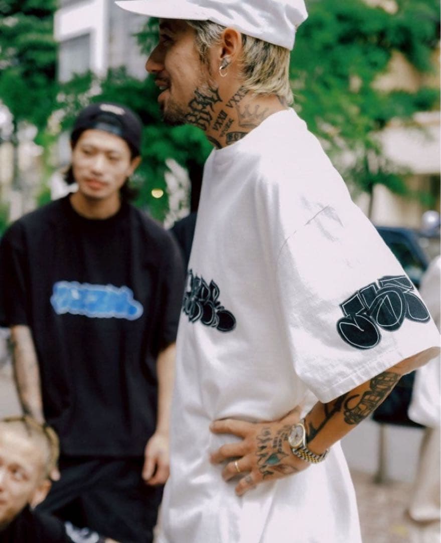 【新品】JSF x MORTAR Tシャツ L 黒 赤 THE BONEZ