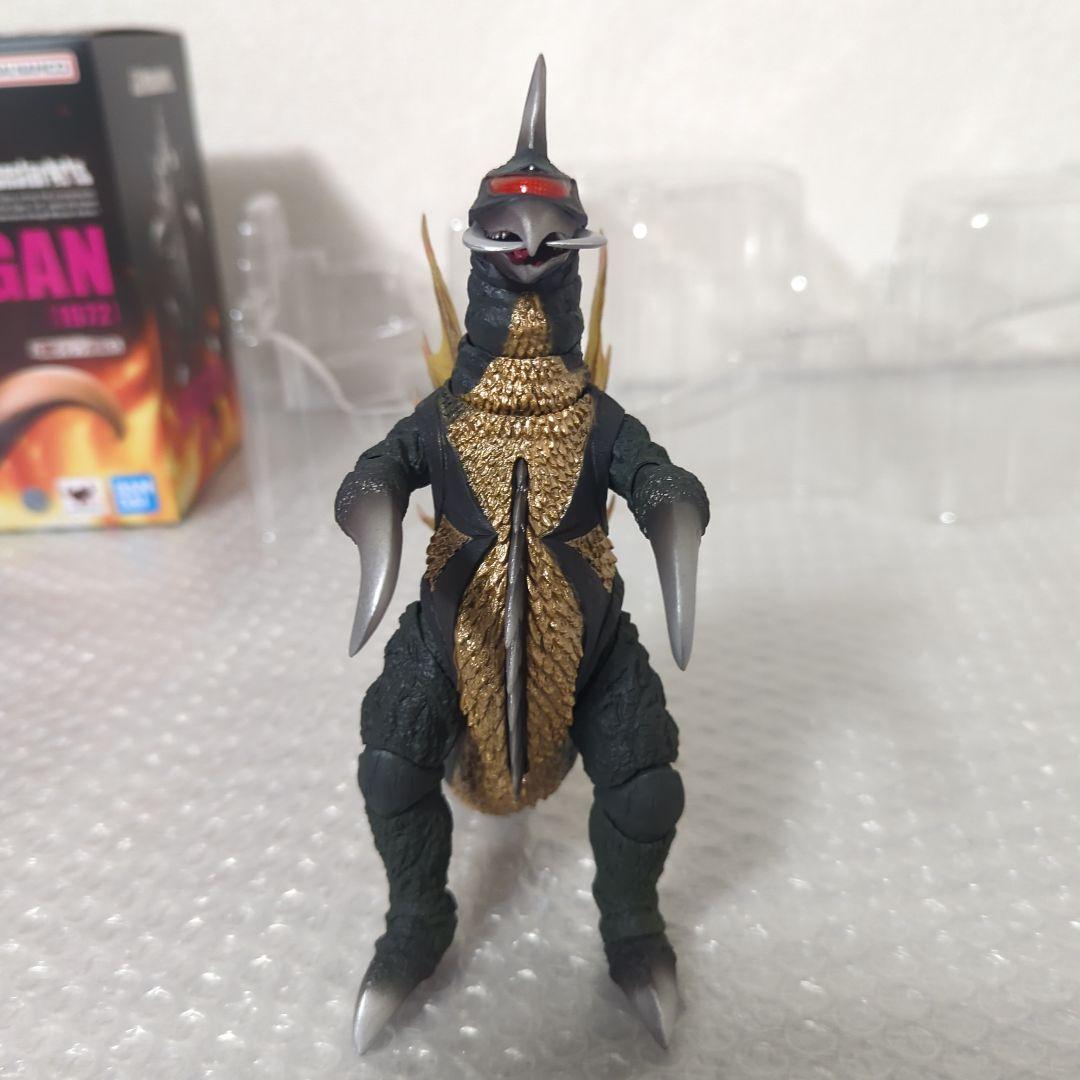 【希少・美品】S.H.モンスターアーツ ガイガン 1972 アクションフィギュア