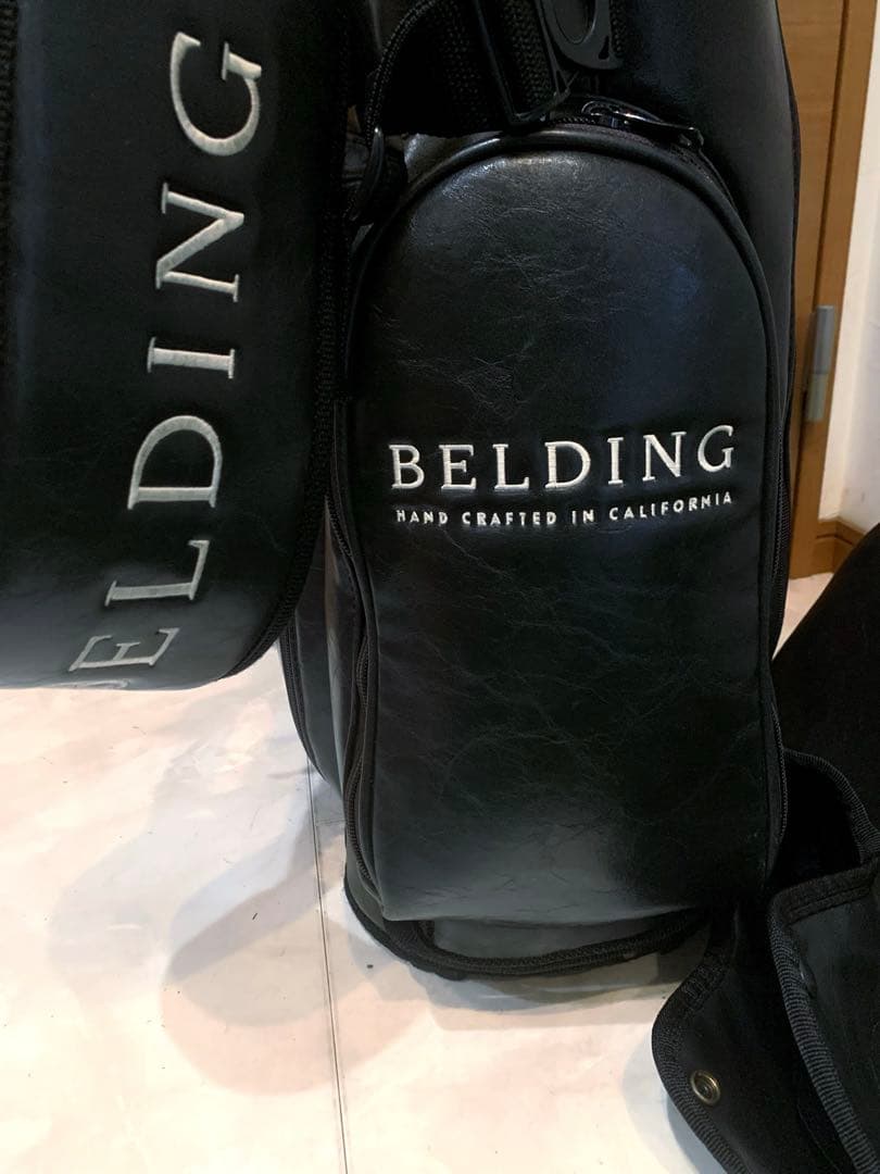 専用　ベルディング　サンダーバード　ブラック　キャディバッグ　スタンド