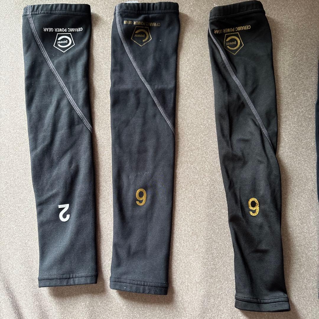 大セールセラミックPower Gear アームスリーブ プロ野球選手実使用