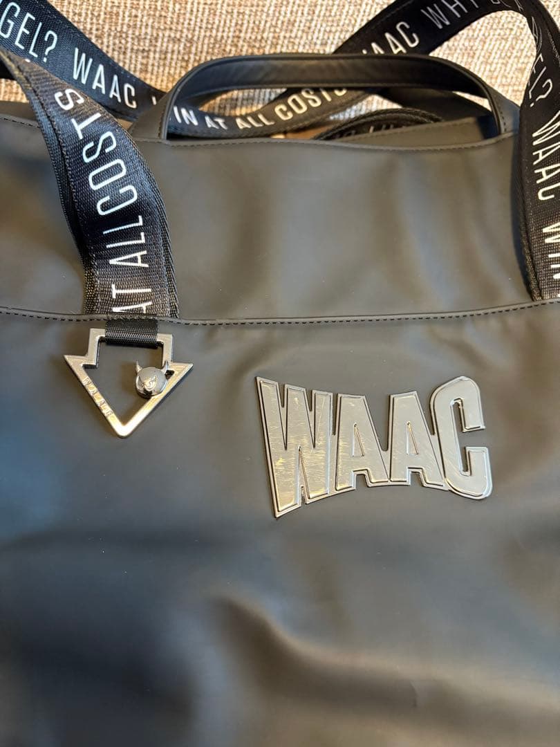 WAAC ワック トートバック【正規品】 黒