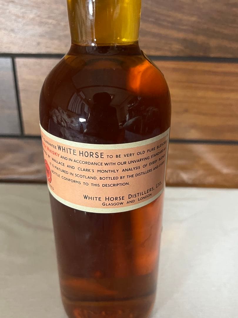 ホワイトホース WHITE HORSE スコッチ ウイスキー ティンキャップ