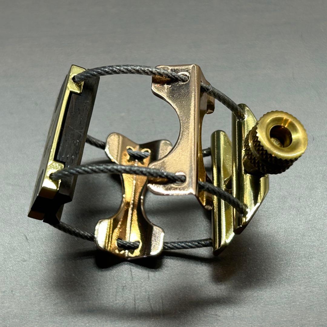 【特注品】k plume テナーサックス用リガチャー WB サイドリン青銅 中古