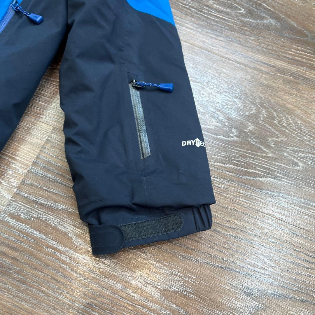 パウダーステップパーカ　140 ブルー　モンベル男の子　女の子