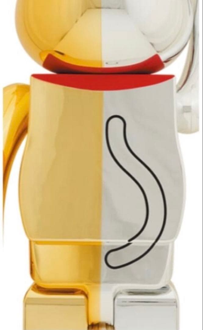 BE@RBRICK 招き猫 開運 銀×千万両 金 1000％