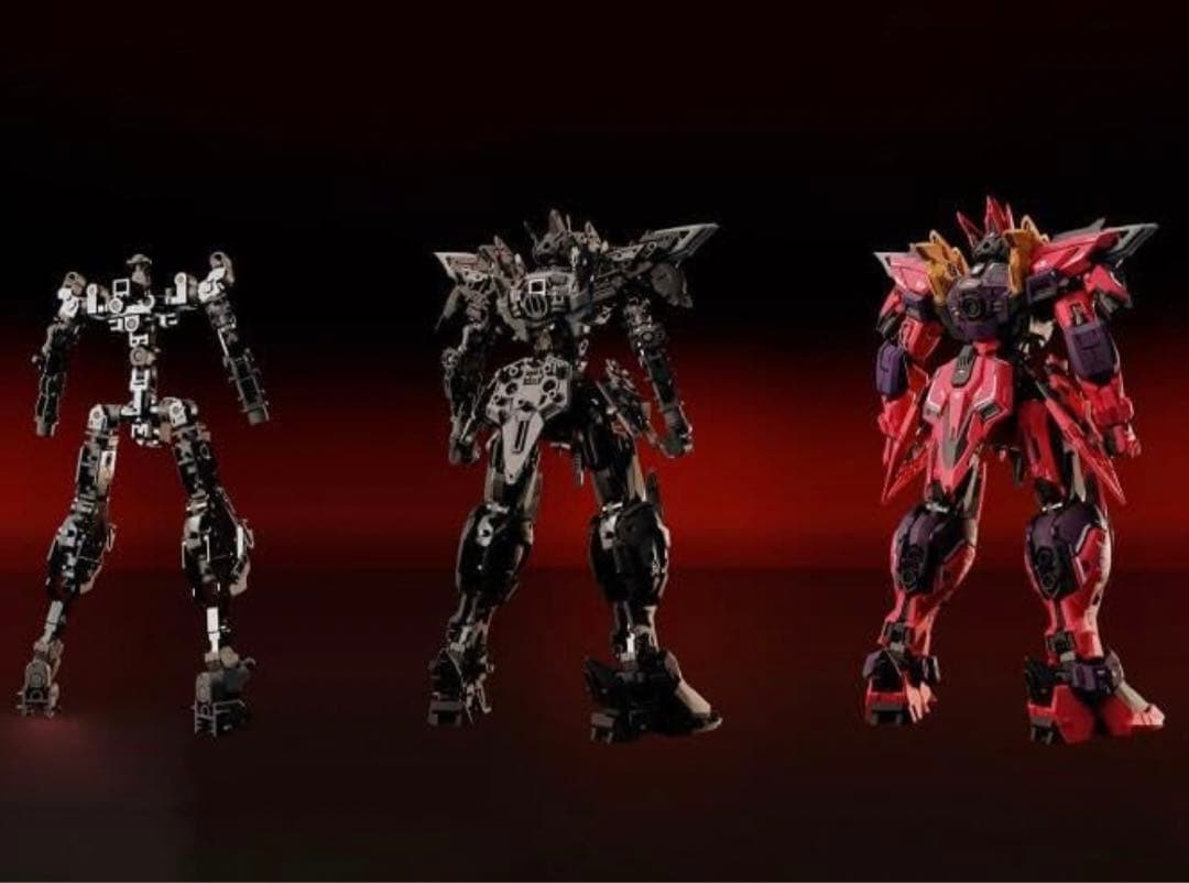 蔵玩閣 神話機甲 ロボット プラモデル YANDI 合金フレーム デラックス版