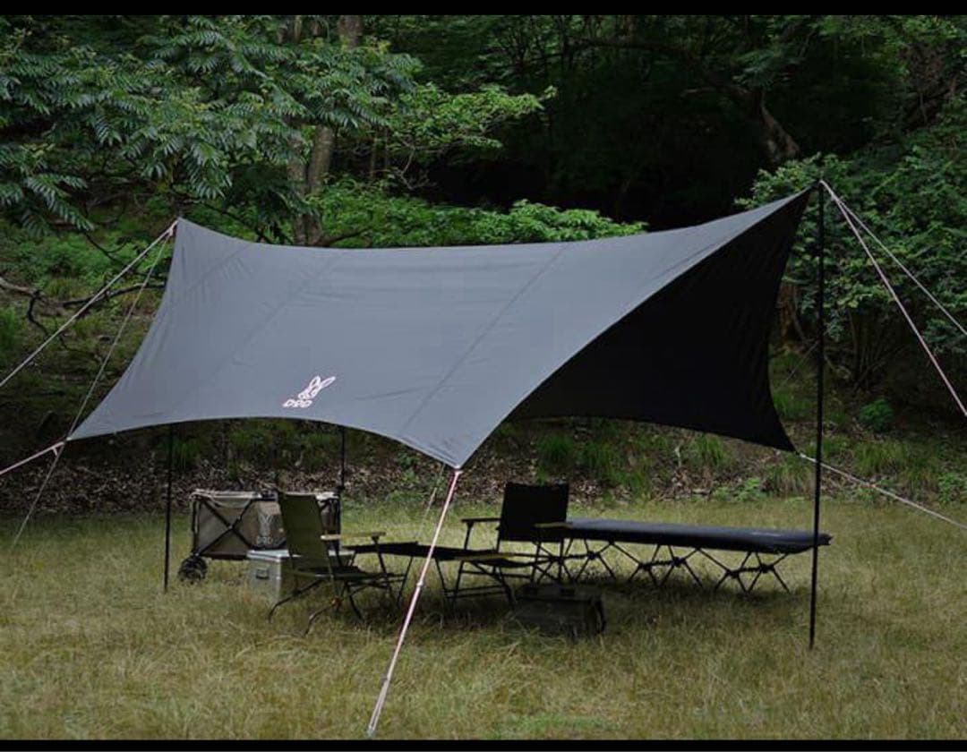 【新品未使用】DOD いつかのタープ TT5-631-BK 黒　ブラック