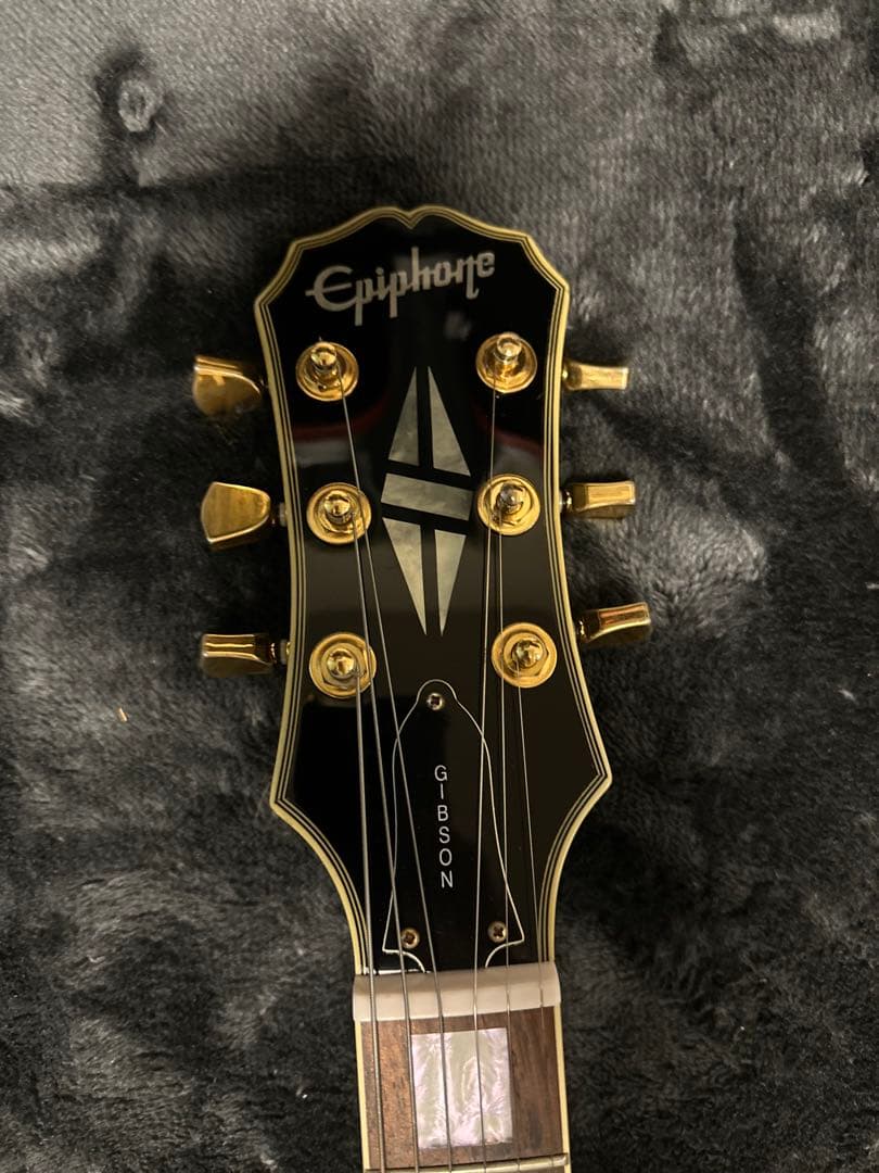 5*0様 美品！　エピフォン　レスポールカスタム　ハードケース付き！