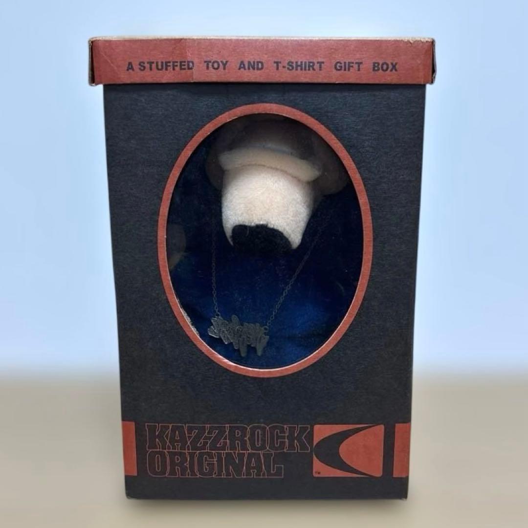 KAZZROCK ORIGINAL ぬいぐるみ＆ネックレス 箱付