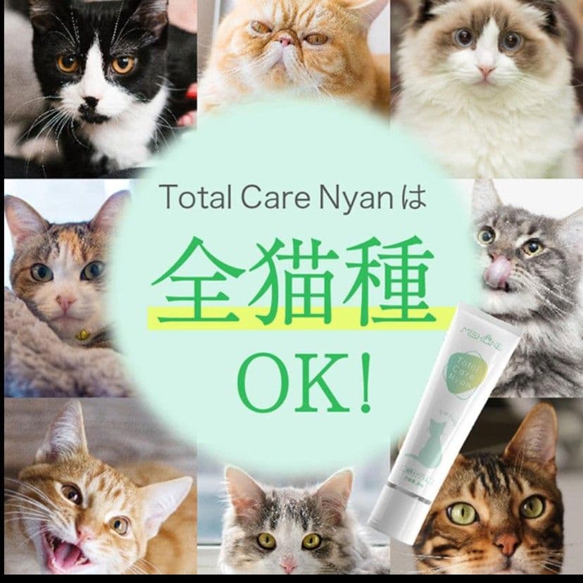 ミシュワン トータルケアニャン 猫用トータルケアジェル 3本セット 新品未開封