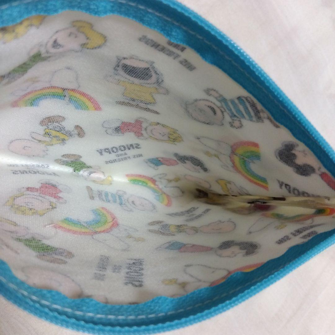 スヌーピー 虹柄ポーチ 日本製 貴重な品 レトロ ヴィンテージ