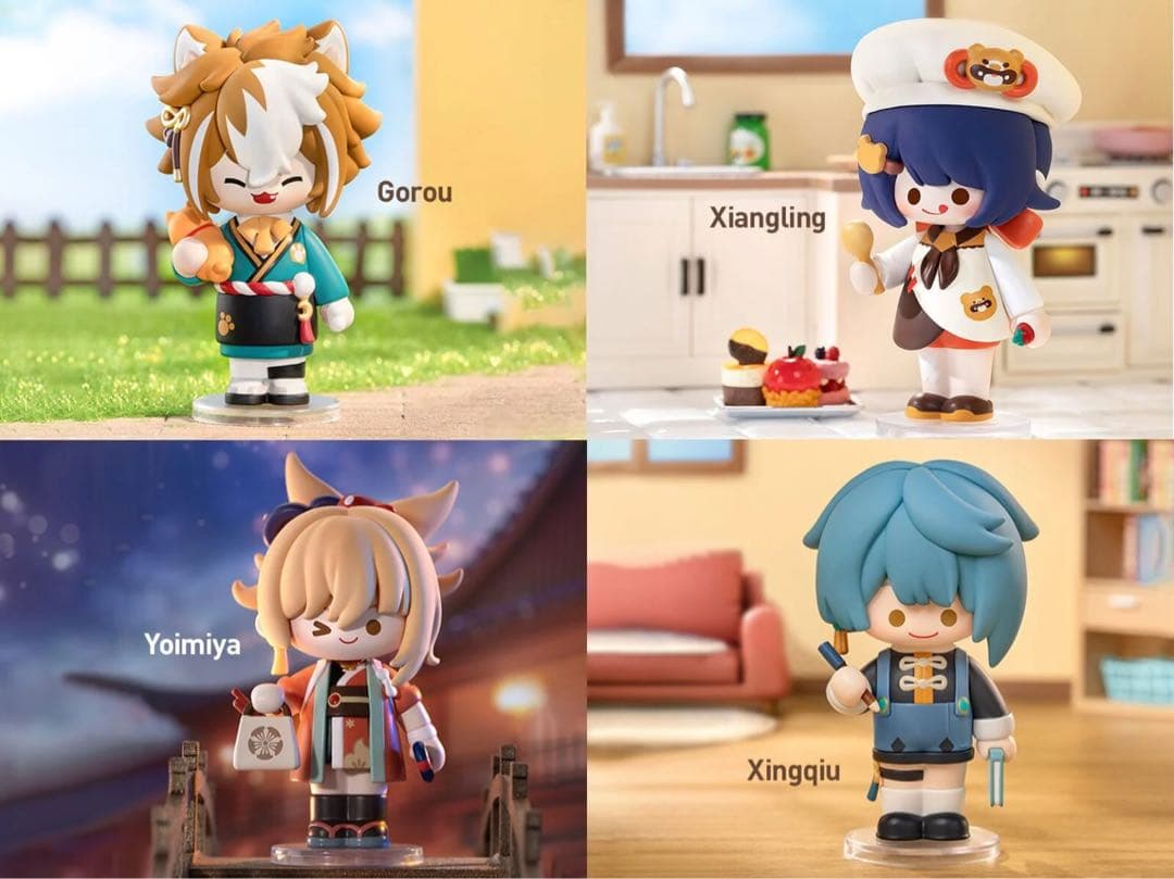 原神　ドレスアップ ドリーム ちびシリーズ　Box