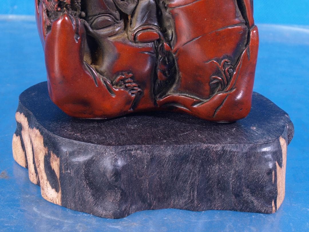 民間仕入れ品　唐物　中国清時代　仏像置物※激安骨董品G1235A12-2