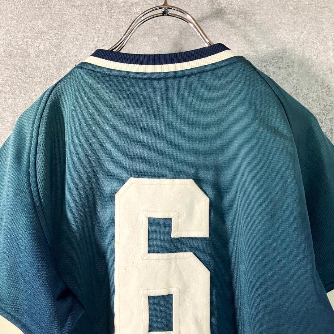 DESCENTE　maxell 社会人野球　ユニフォーム　上下 ネイビー