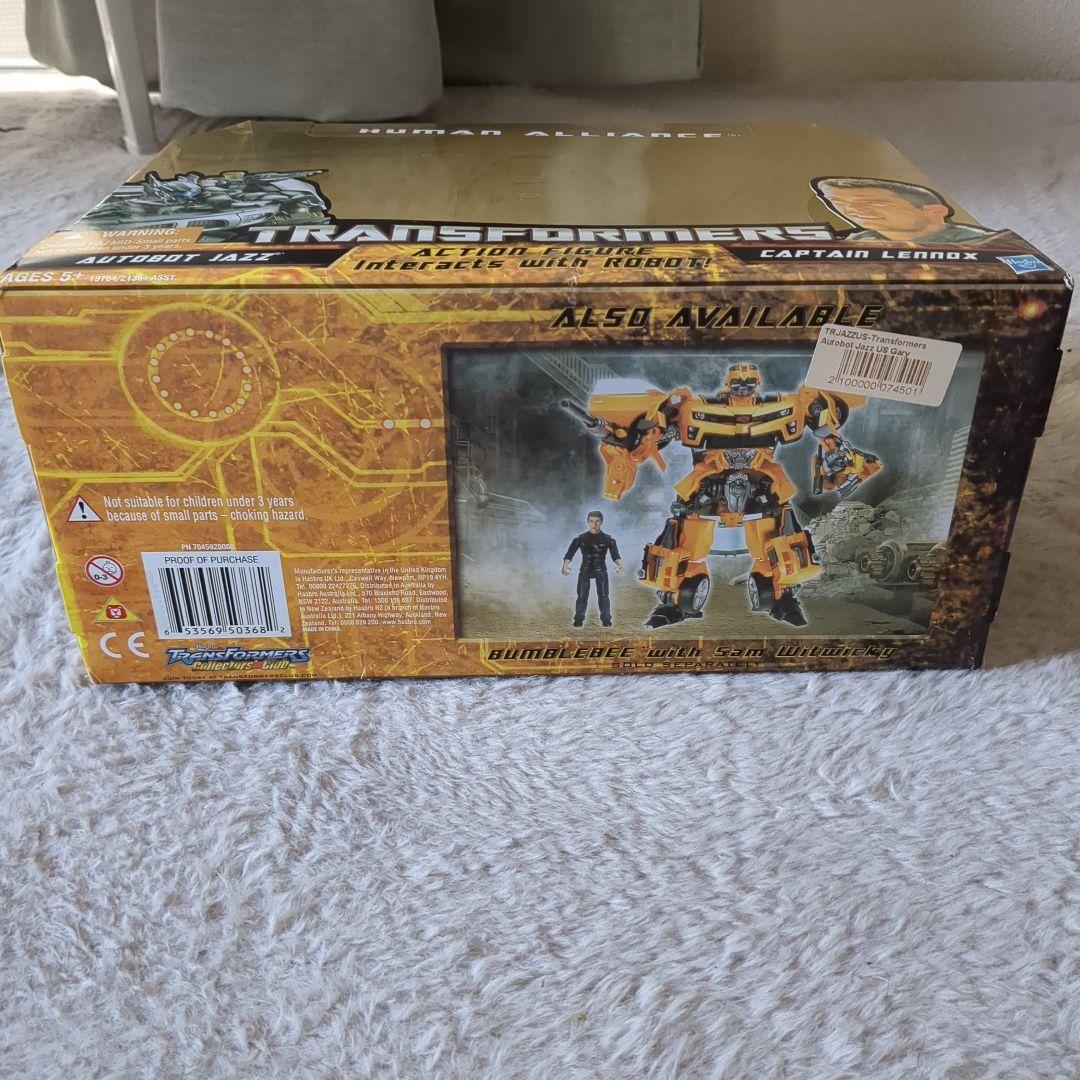 トランスフォーマー　アクションフィギュア　JAZZ　ヒューマンアライアンス