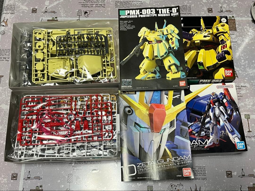 HG THE・O ジ・オ、RG ゼータガンダム