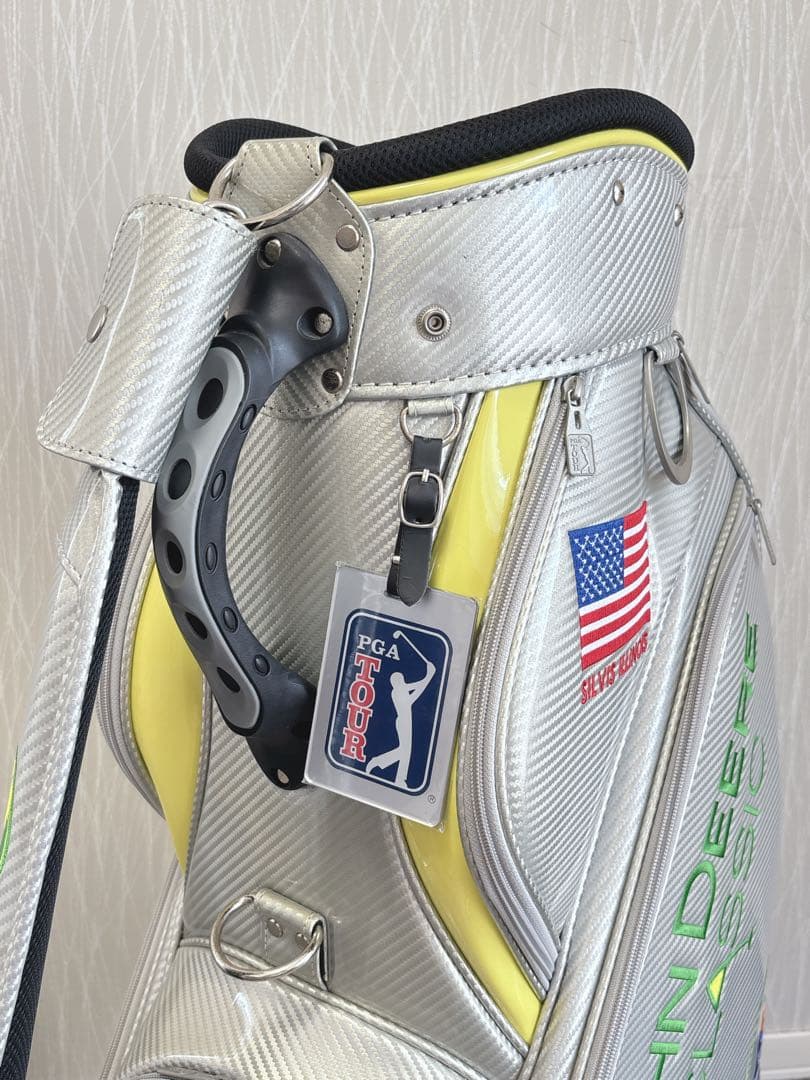 美品❗️JOHNDEERE/9.5型 3点式 PGA TOUR キャディバッグ