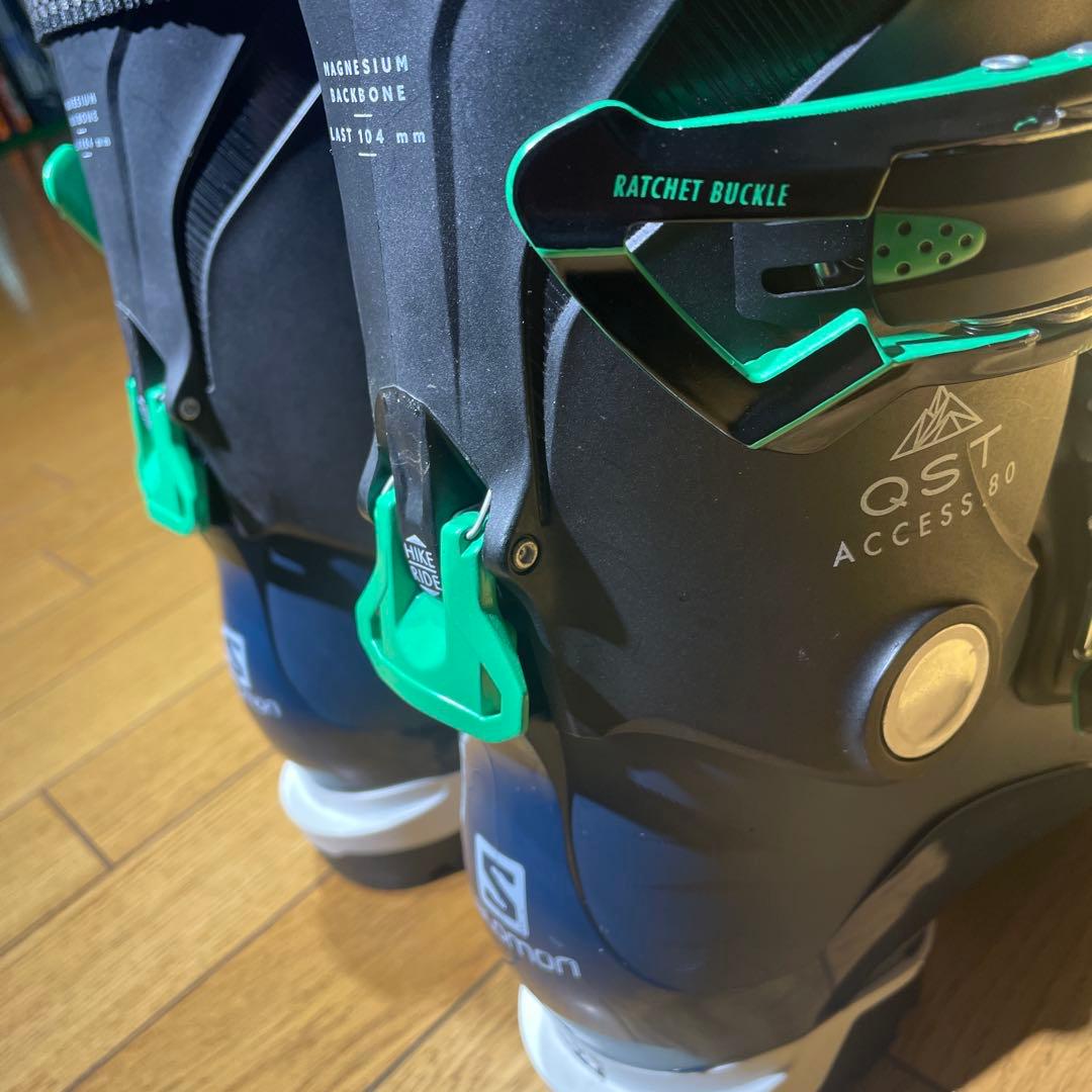 幅広salomonサロモンQST ACCESS80 26.0-26.5cm