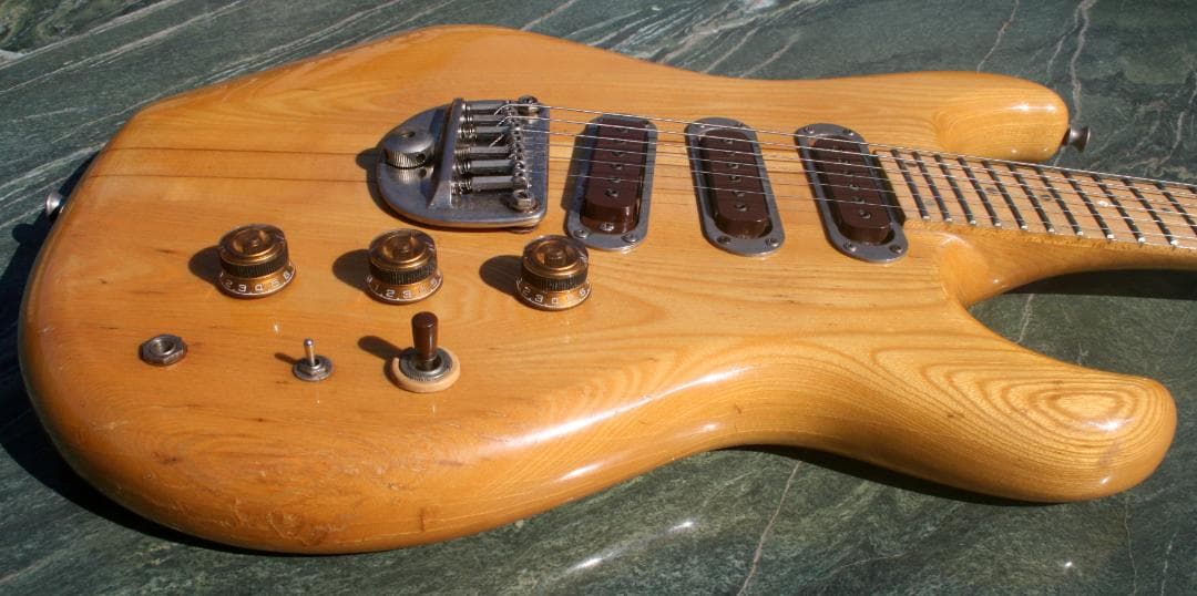 Greco GO II750 富士弦製 スルーネック 1979年＋ハードケース