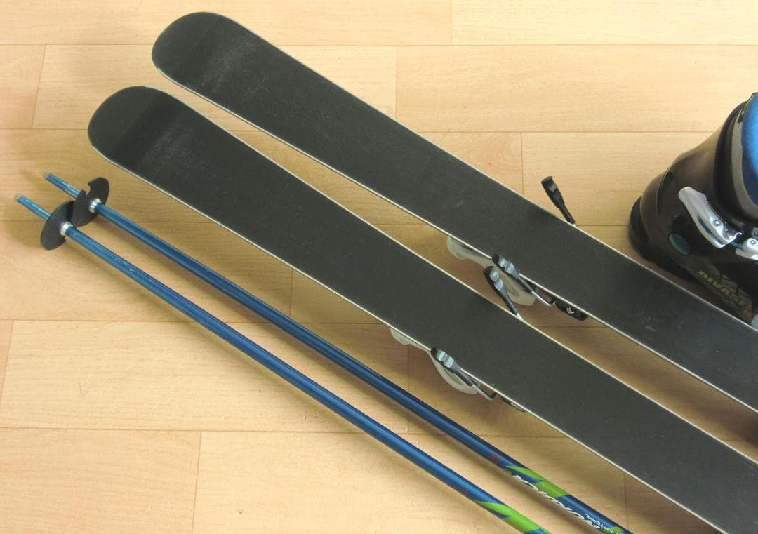 ■■送料無料■K2＋Hart■ジュニア用スキー4点セット■136/24■WAX■