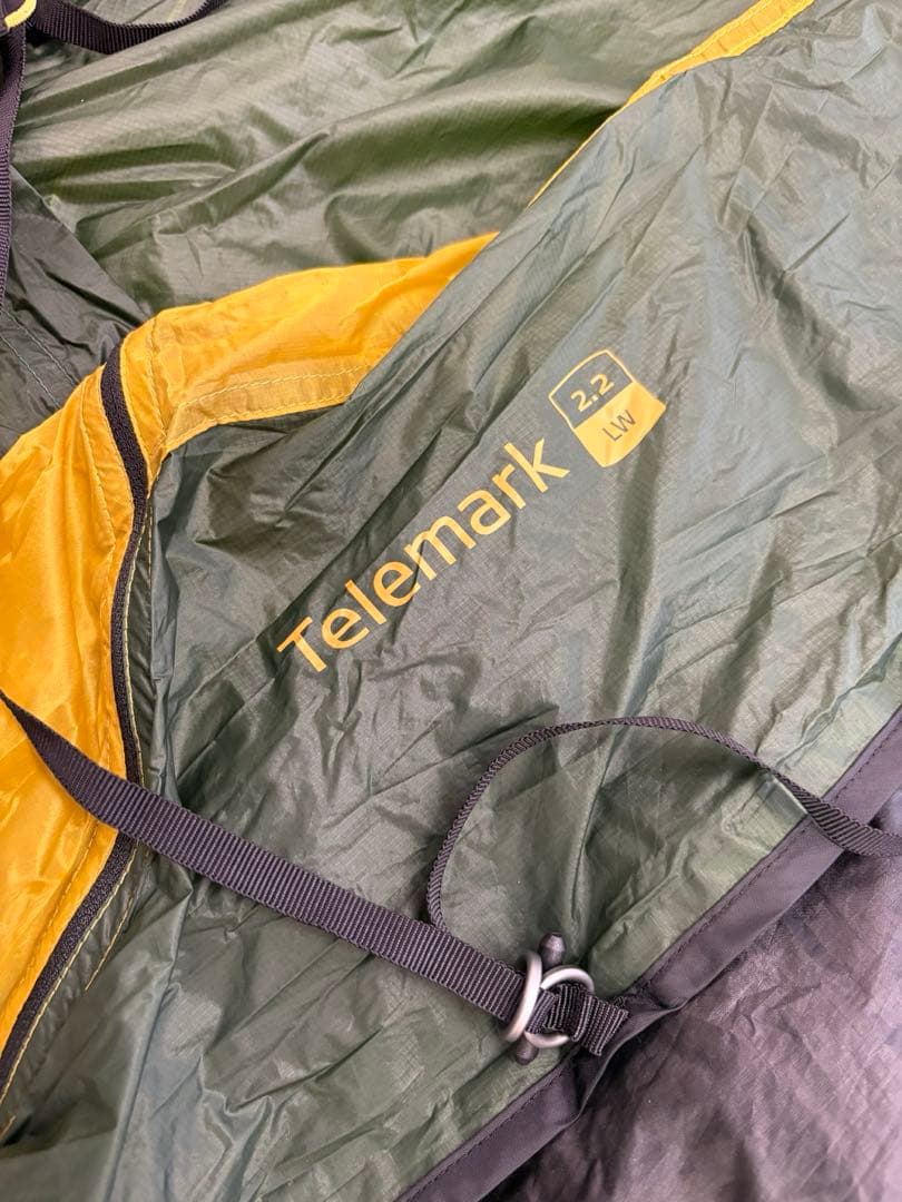 開封済み未使用 NORDISK Telemark 2.2 LW テント グリーン