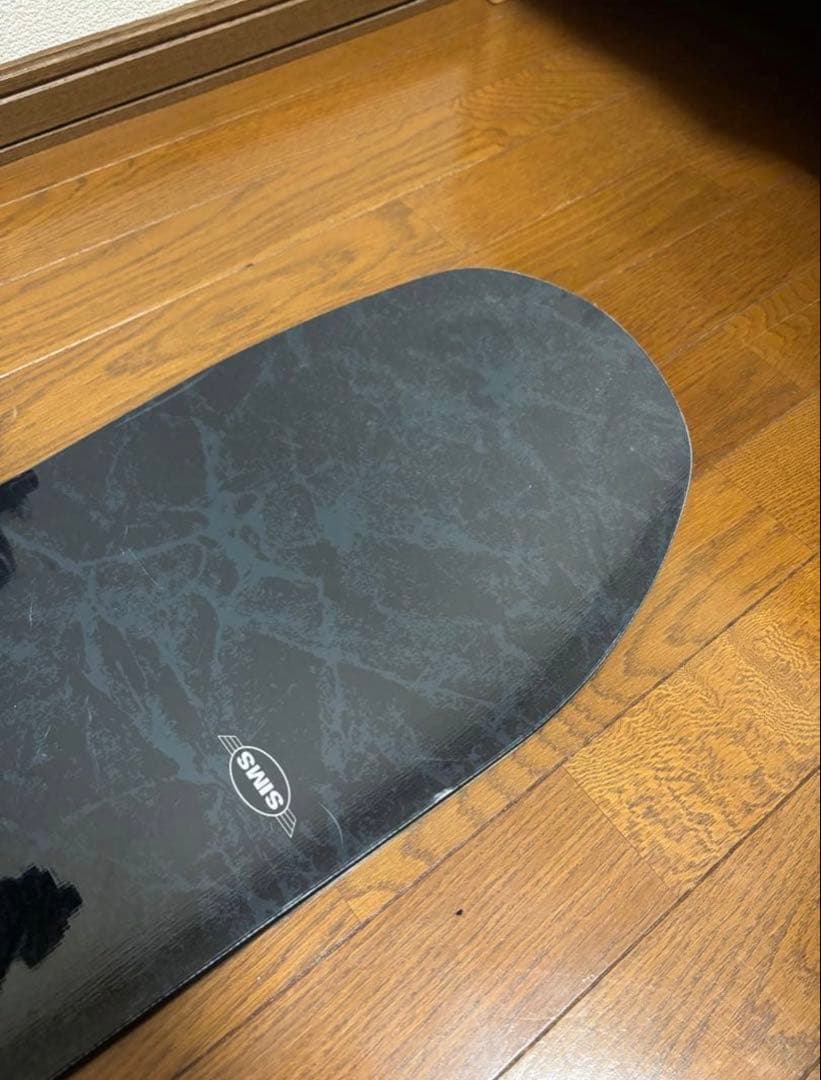 【大特価】SIMSスノーボードビンディング付き　２点セット