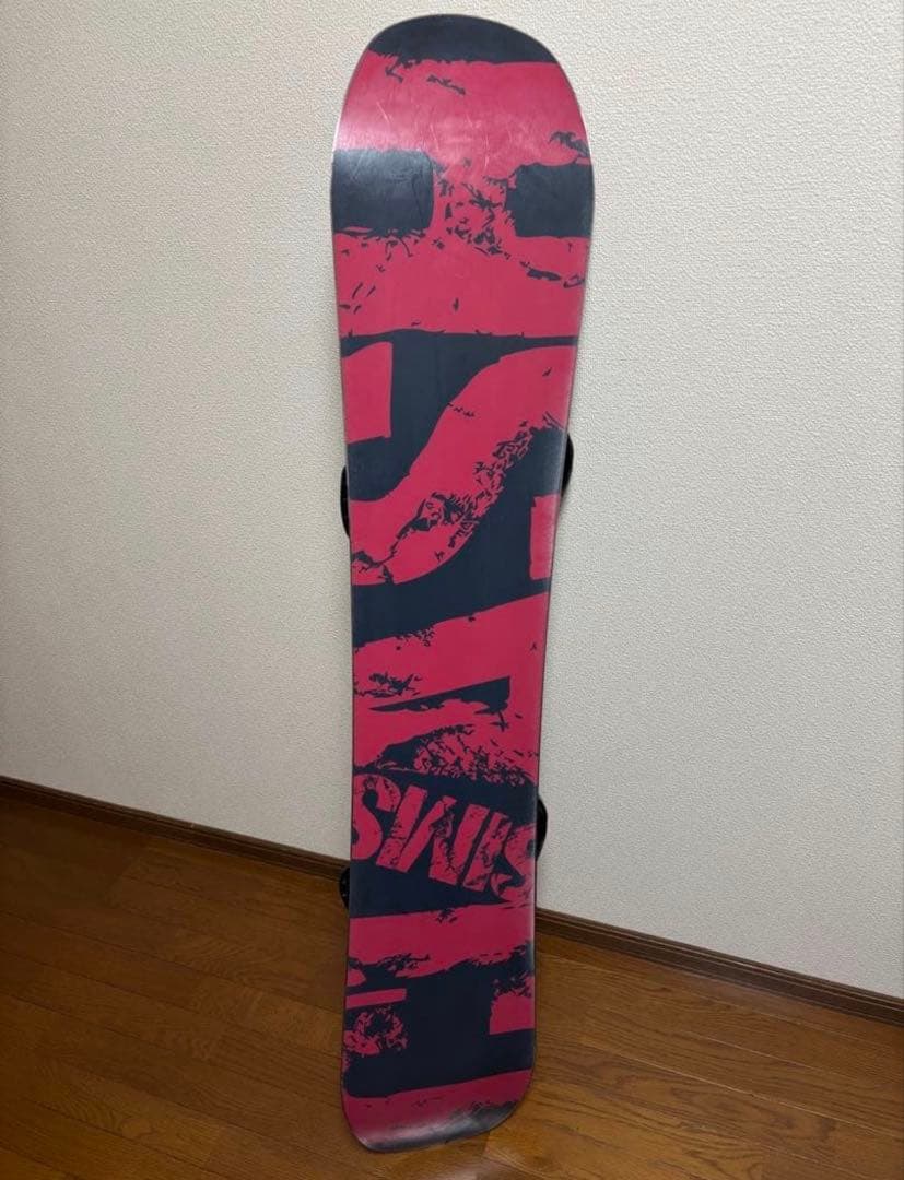 【大特価】SIMSスノーボードビンディング付き　２点セット