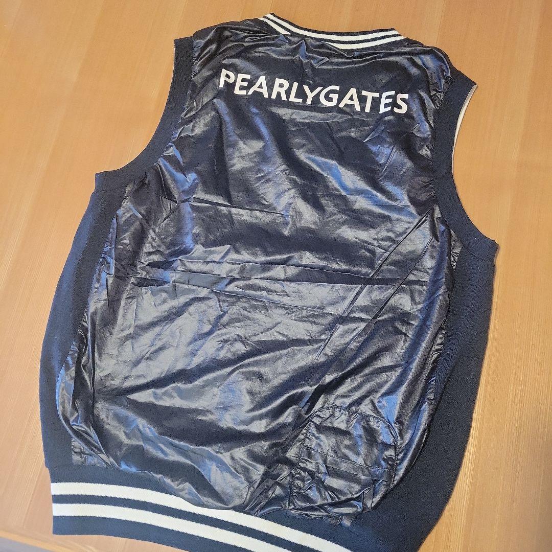 ニャンクロ☆PEARLY GATES メンズ リバーシブルベスト☆