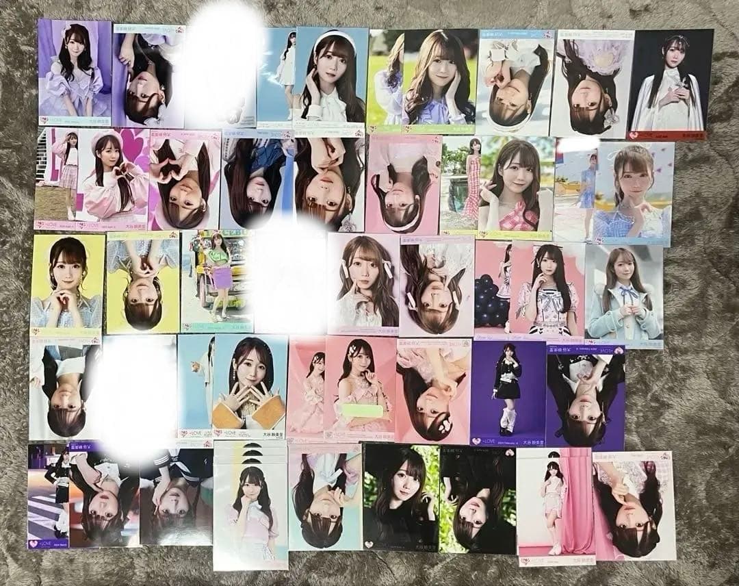 大谷映美里 生写真330枚 ミニフォトID まとめ売り