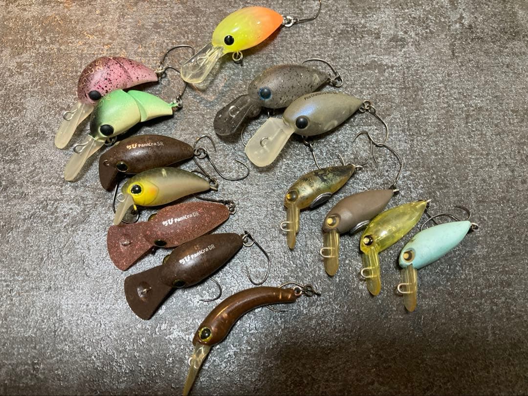 エリアトラウト用マイクロクランクセット