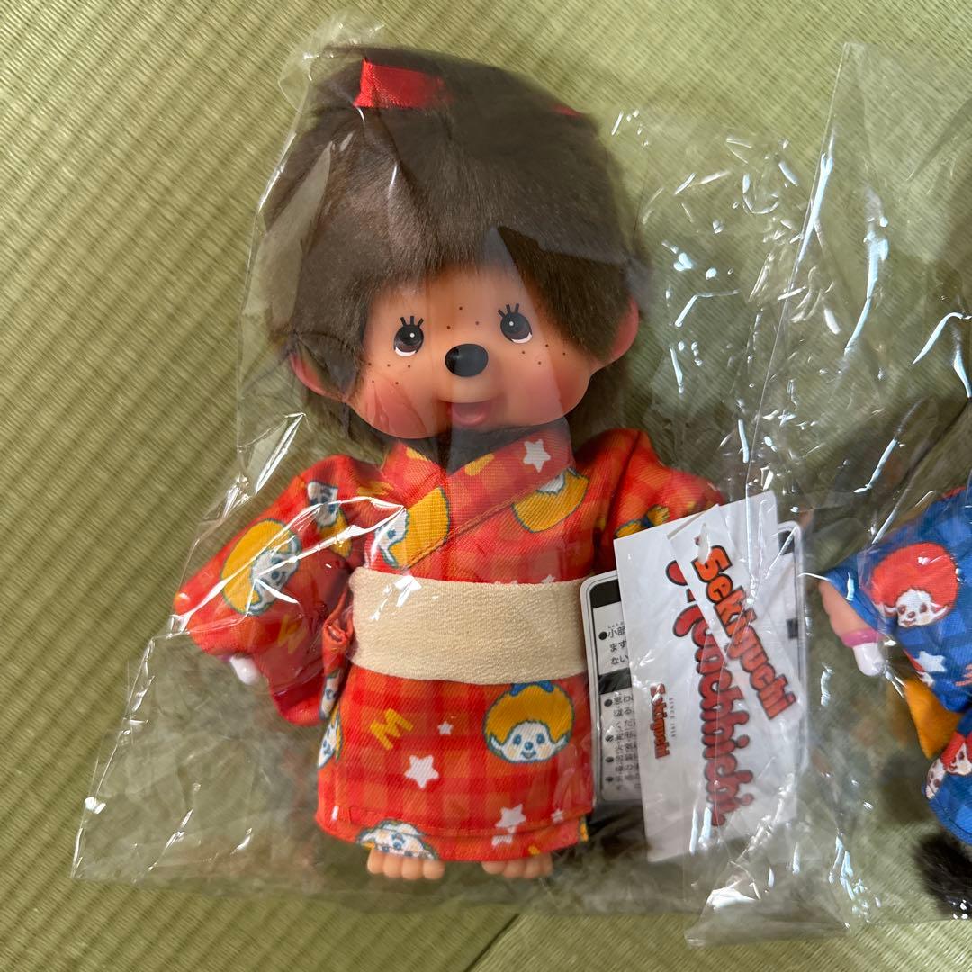 モンチッチ 有隣堂　限定　ぬいぐるみ　S 浴衣　セット