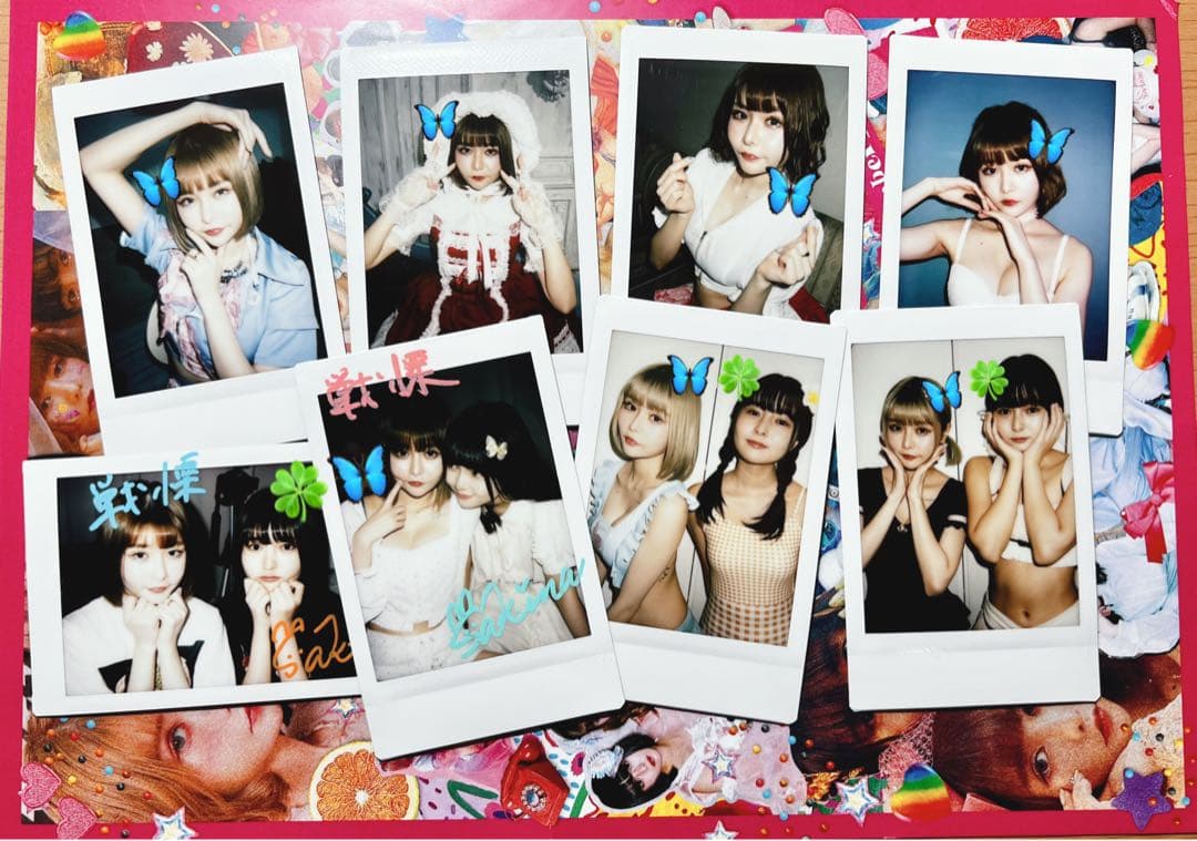 femme fatale 戦慄かなの 頓知気さきな チェキ