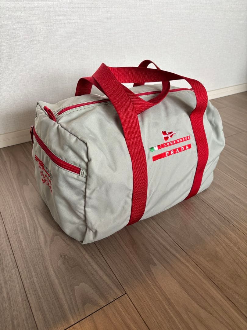 値下げ、希少！プラダ PRADA LUNA ROSSA ミニボストンバッグ