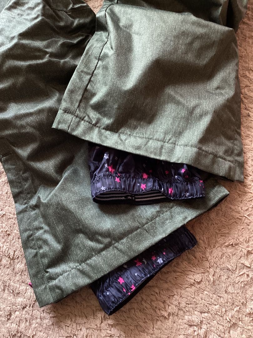 SECRET GARDENレディースＳスノボウェアスキーウェア手袋ニット帽付